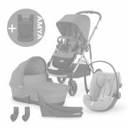 Gazelle 4in1 +AMYA - Moss Green/Moon Black